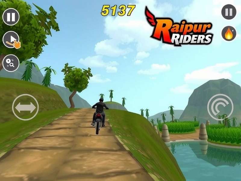Raipur Riders Gameplay - City Sprint Mode Raipur Riders Gameplay Screenshot